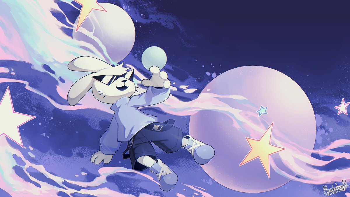 Album cover commission for <a href="/NineKloudMusic/">NineKloud</a> !!⭐️✨