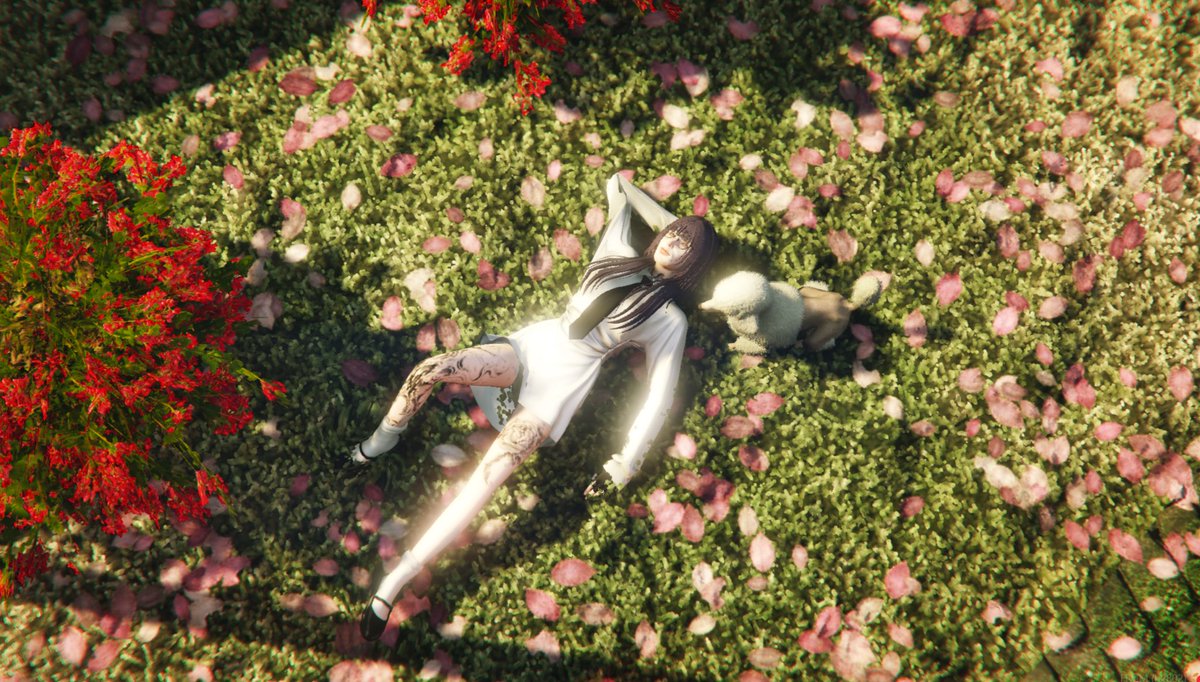 noelavonte's tweet image. 🌸 “Beneath the falling sakura, time slips away, leaving only the ache of memory.” 
#RyokenBY #gtavrp