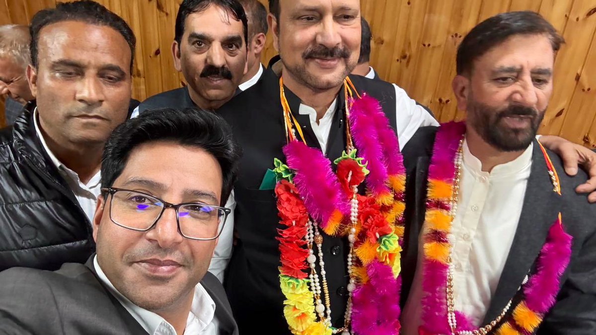 PeerzadaFaroz's tweet photo. Heartfelt Congratulations to Party Leaders Chowdhary Ramzan Sahab, Sajad Kitchloo Sahab &amp; @oberoi_shammi  Ji on being elected as MP (Rajya Sabha).
I wish them a successful term in parliament representing the voice of people of J&amp;K.
@OmarAbdullah @JKNC_ https://t.co/QntfAuv0kW