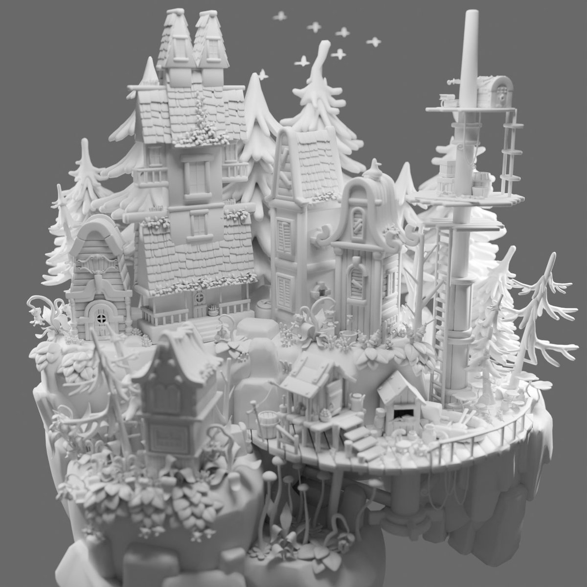 Lasha3D's tweet photo. My art is good, the algorithm just ignores me.    
My art is good, the algorithm just ignores me.    
My art is good, the algorithm just ignores me.   
My art is good, the algorithm just ignores me.  
My art is good, the algorithm just ignores me. https://t.co/HGjWzcRLpo