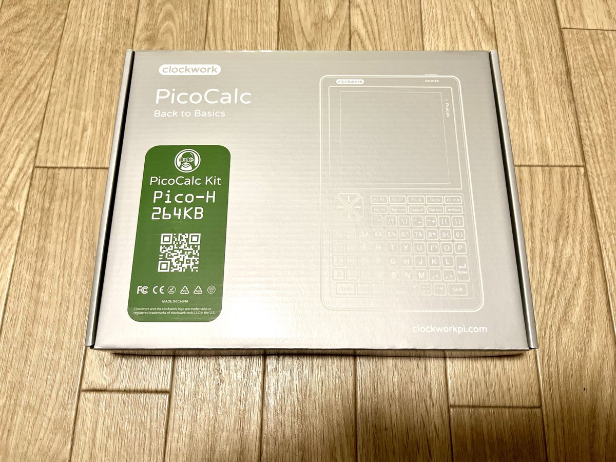 moegiiro_com's tweet image. 来たーーー！
#PicoCalc