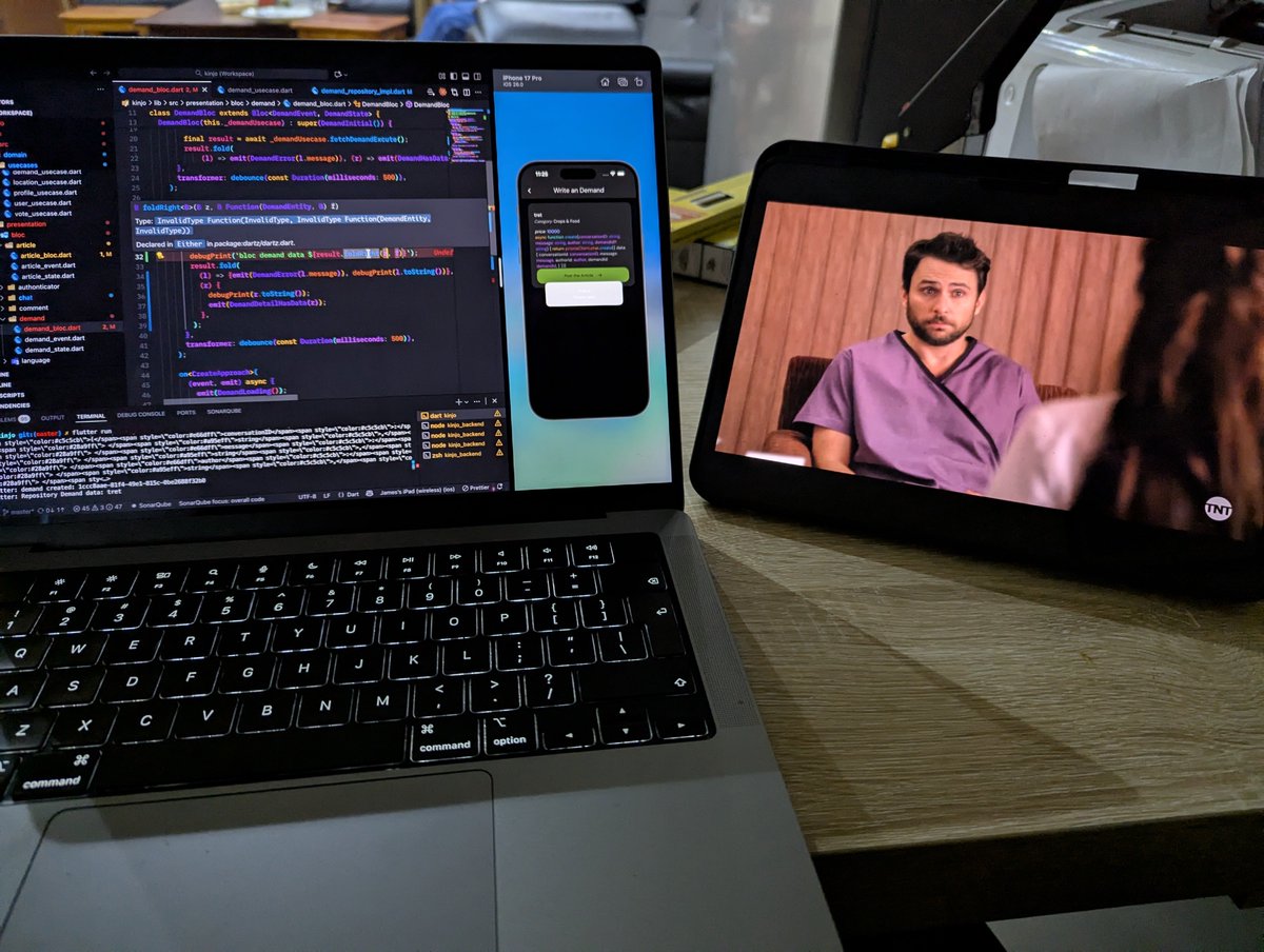 Jameskaguo's tweet image. What is stopping you from coding like this?