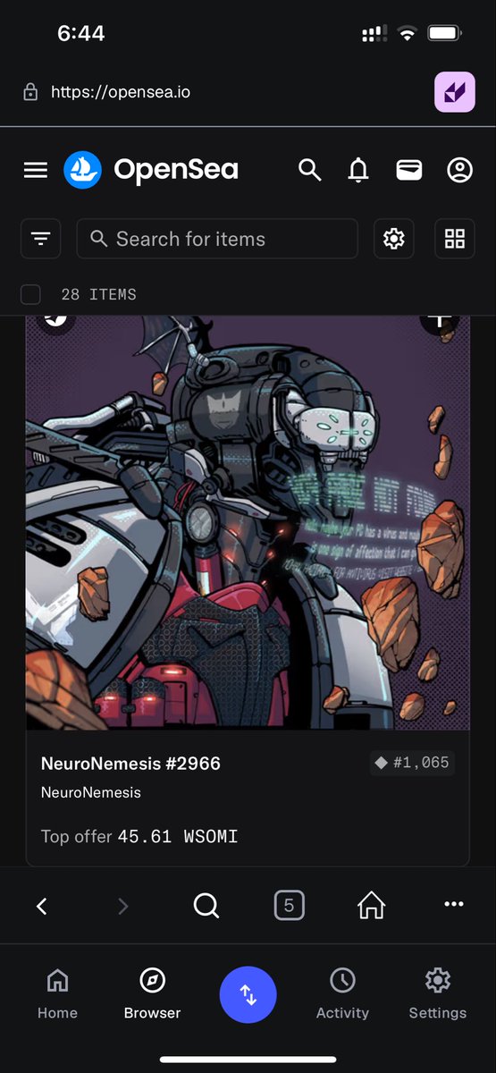 Seems the <a href="/NeuroGuardians/">NeuroGuardians</a> nft reveal is done. I want to see the perks owning this nft has for the <a href="/Somnia_Network/">Somnia</a> community 

Onchain baby no get anything for Aza but e dey buy nft🙂‍↕️