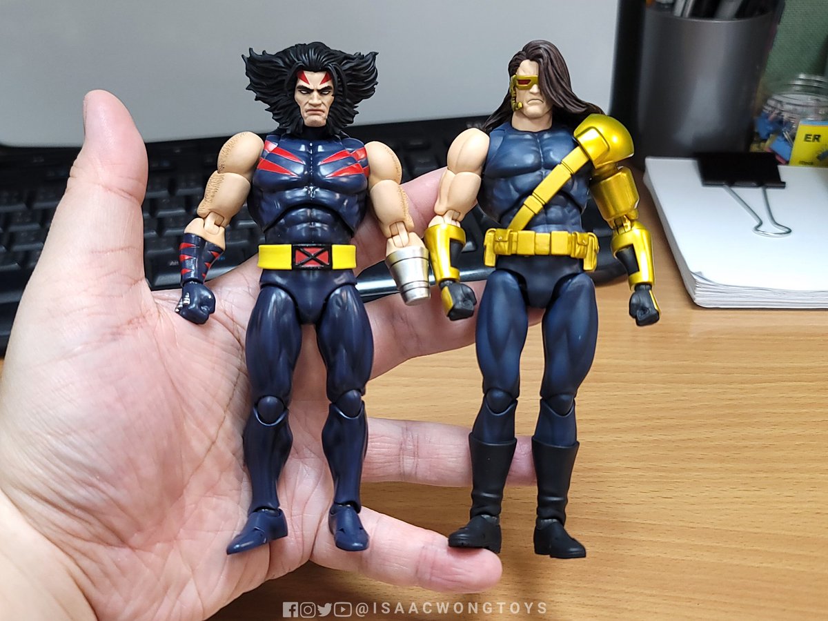 Mafex] Cyclops & Weapon X (Age of Apocalypse ver.) #Mafex #XMen