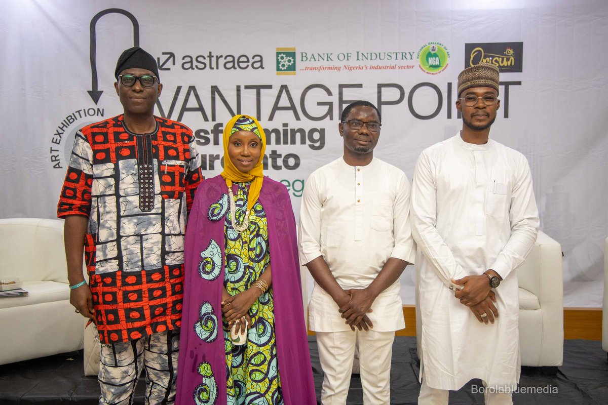 astraeacurate's tweet photo. The Vantage Point Art Exhibition — themed "Transforming Culture into Capital: Legacy &amp; Value" brought together artists, investors, and cultural institutions to explore how Nigeria's artistic heritage can drive economic growth.
Hosted at Orisun Gallery, Abuja (Oct 17-18, 2025). https://t.co/O7LtqHLXt8