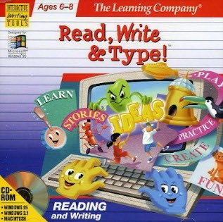 thehellajerica's tweet image. Does anyone else remember using Read, Write & Type! in school to learn how to type, like late 90s/early 2000s!!?