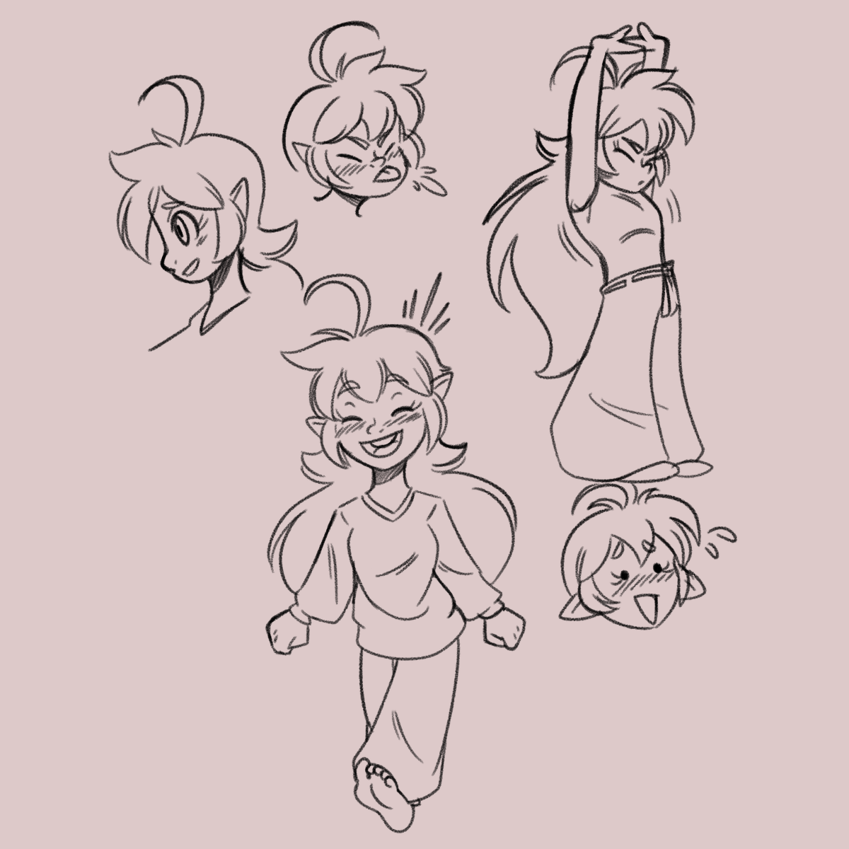 just some warmups before tomorrow.