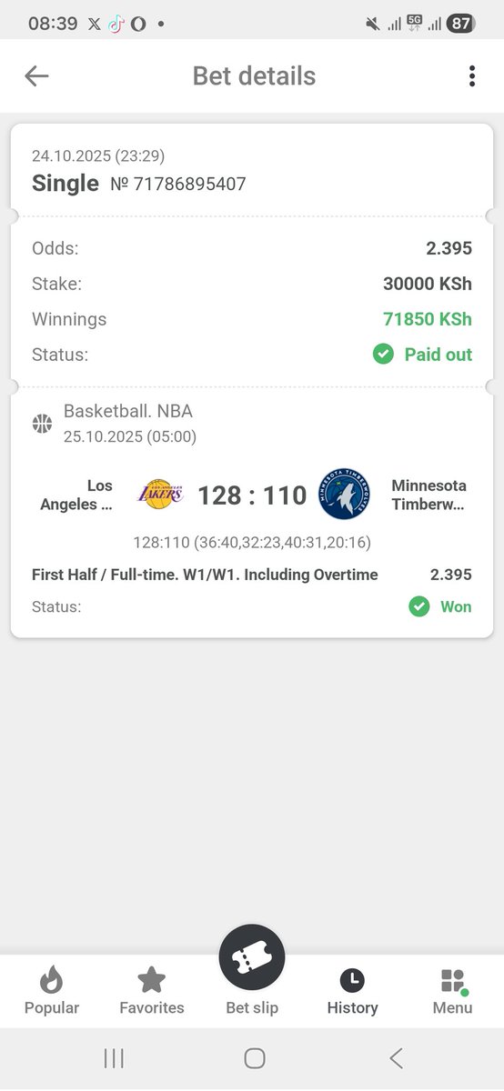 **CONGRATULATIONS** to all my people who followed the HT/FT! 🤑🎉
I called it with confidence, and it landed perfectly 💯
My tips are different — precision, accuracy, RESULTS. Keep riding with the king 👑🔥

Register here and get ready for the next WIN ➤
 tinyurl.com/KONSBONUS