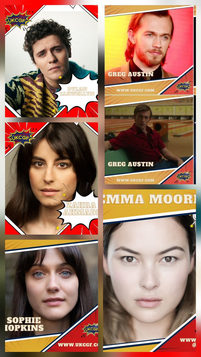 DMJConsult23's tweet photo. Next Saturday, meet @Djllewellyn, @Gregory_Austin, Jemma Moore, Sophie Hopkins &amp; Zahra Ahmadi at #Plymouth @ukcgfevents!

Further info here: https://t.co/jJJCgeusgL

#DylanLlewellyn #GregAustin #JemmaMoore #SophieHopkins #ZahraAhmadi
#BeyondParadise #Class #DoctorWho
#UK https://t.co/1oyJj4TwKI