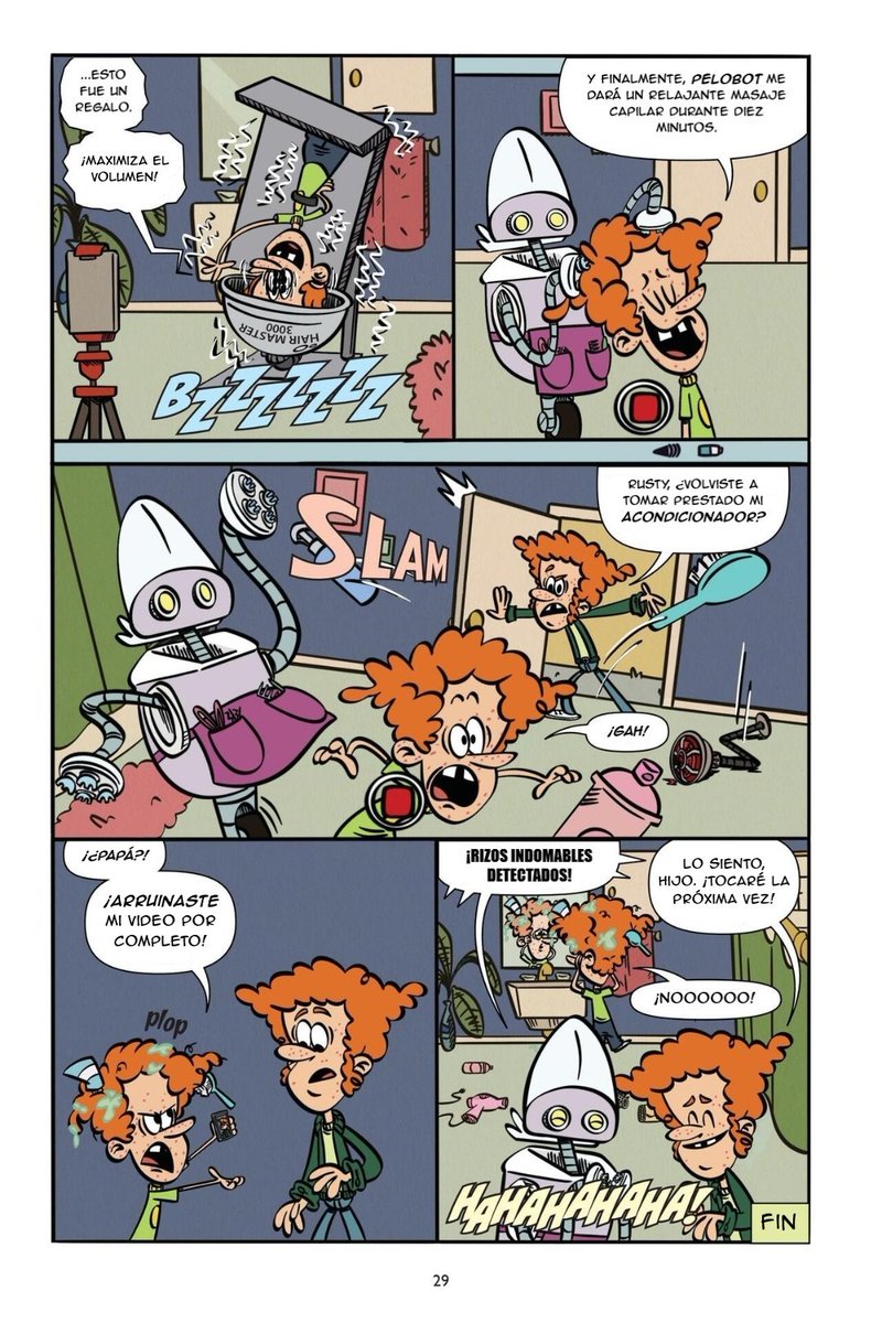 Hmmm... Rodney siempre se mete al baño sin tocar?

Y  ya me queda claro que tener robots asistentes en el universo de The Loud House es totalmente normal. Por eso nadie se impresiona por las creaciones de Lisa

Traductor: <a href="/AncellotLord/">Ancellot</a>
#TheLoudHouse #RustySpokes