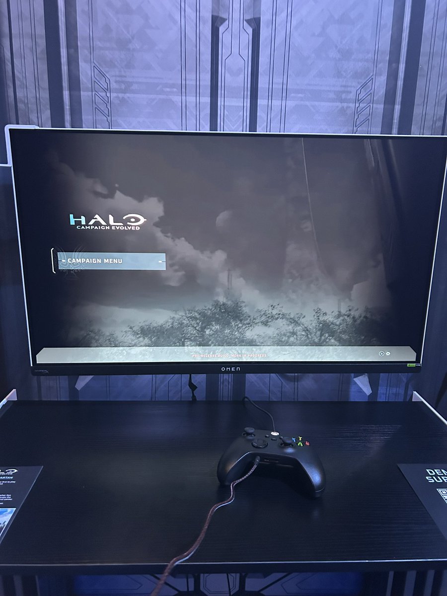 WalphaGames's tweet photo. I played Halo Campaign Evolved. 

It’s good. It’s REALLY good.
#HaloWC #Halo https://t.co/4PNGIQRHbS
