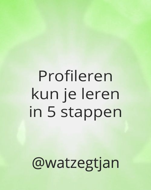watzegtjan's tweet photo. Profileren kun je leren in 5 stappen. #zelfkennis https://t.co/k2F6kkt3pR citaat uit blog 011 #profileren https://t.co/dyrRFfyAgO
