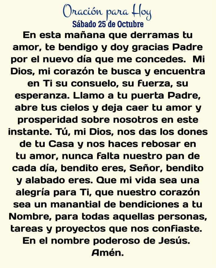 Oración Diaria®™ (@oracion_diaria) on Twitter photo 