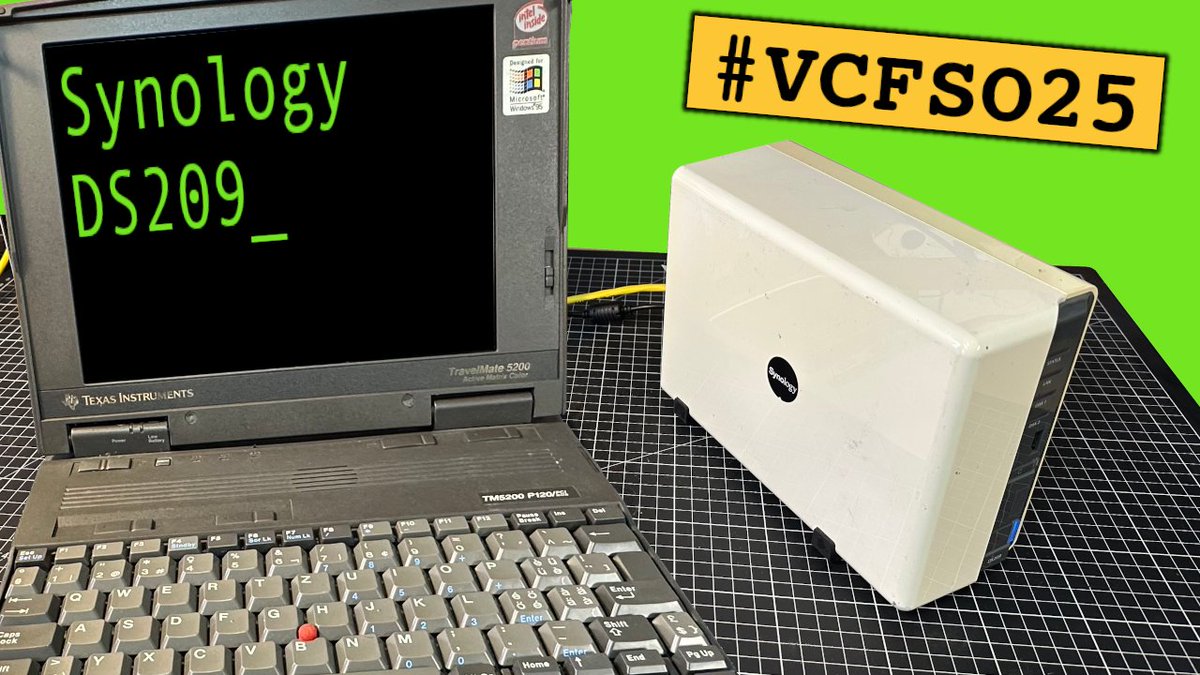 PhintageCollect's tweet image. Reviving a Synology DS209 with DSM 4.2: Old Synology Assistant running via Wine, plus a dash of Windows 95 nostalgia — another VCFe behind-the-scenes 👉 youtu.be/YXq7KCv27QM
See it live at #VCFeSO25, Nov 8–9 2025 👉 vintagecomputerfestival.ch
#RetroComputing #VintageComputing