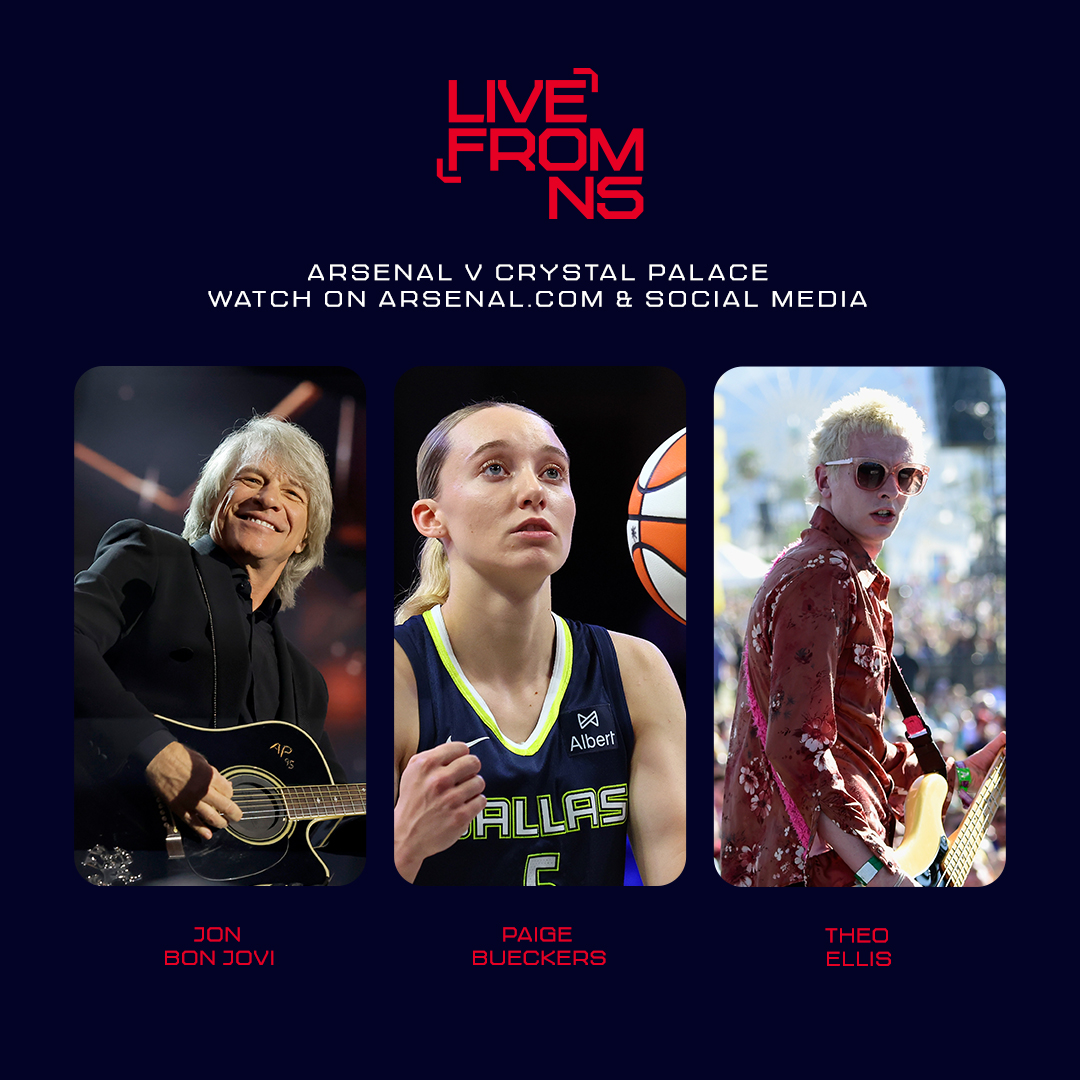 Arsenal's tweet image. Legendary guests and incredible insight 🧠

Our pre-match show, Live From N5, returns from 1pm (UK) with more Arsenal icons 📺