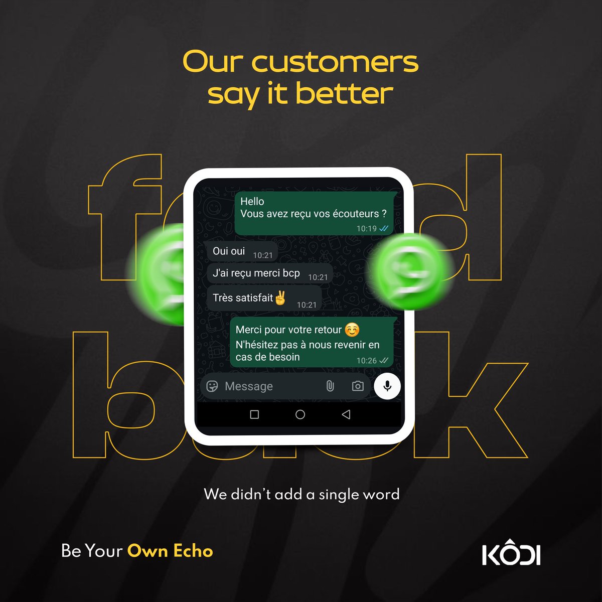 koditribe's tweet photo. Another feed back 🔆 https://t.co/JCClXCMrnh