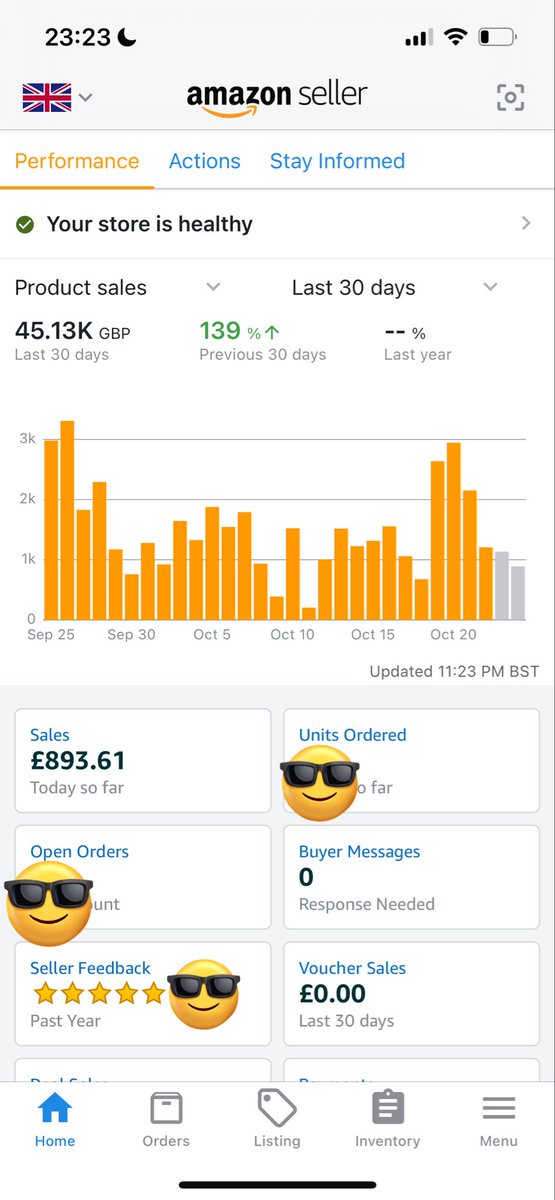 Last 30 days have cooked. Warming up to nail Q4. Hard work and consistency paying off.

Shoutout to <a href="/TheFreeTwo/">TFT</a> 
Best in the game.