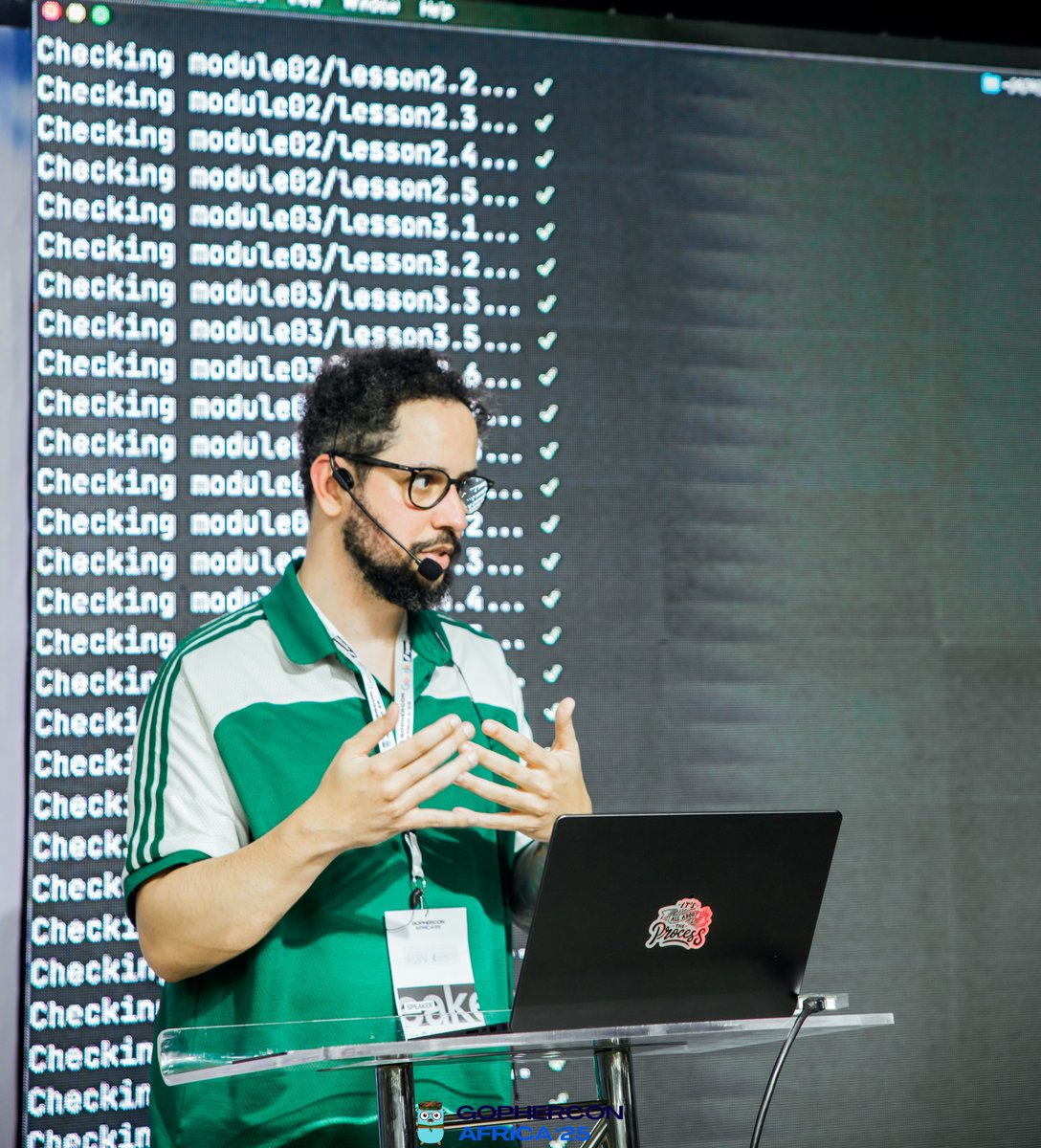 gophers_africa's tweet image. 40 minutes in, and @alextrending's Go Testing workshop is packed with insights! 🧪🐹
From basics to fuzzing & benchmarks — learning how to test smarter with Go’s built-in tools.
#GopherConAfrica #GoLang #Testing #Gophers #GopherConAfrica2025 #gca25