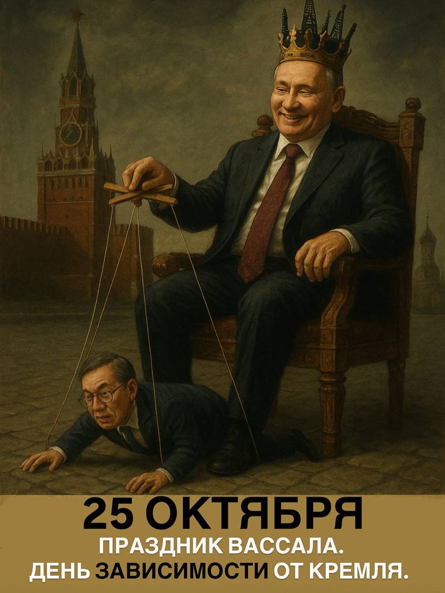 25 ОКТЯБРЯ - ДЕНЬ ЗАВИСИМОСТИ ОТ КРЕМЛЯ! ПРАЗДНИК РАБОВ И ВАССАЛОВ! ПРАЗДНИК ТРУСОСТИ И СТРАХА!