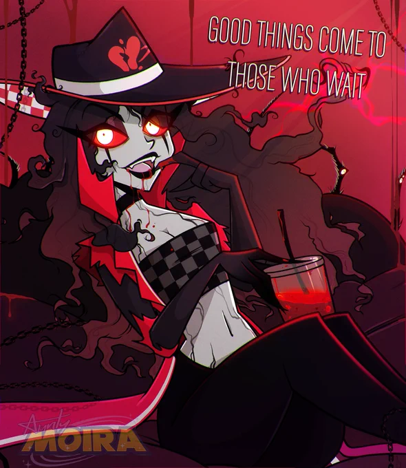 She's coooominnnnggggg #HazbinHotel #Roo