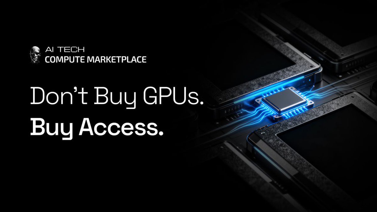 AITECHio's tweet image. 🌟 Don’t Buy GPUs. Buy Access.

Don’t buy more GPUs, buy smarter access.

Hardware depreciates. Access scales.

$AITECH connects you to enterprise compute that grows with your needs.

AI power without the sunk cost.