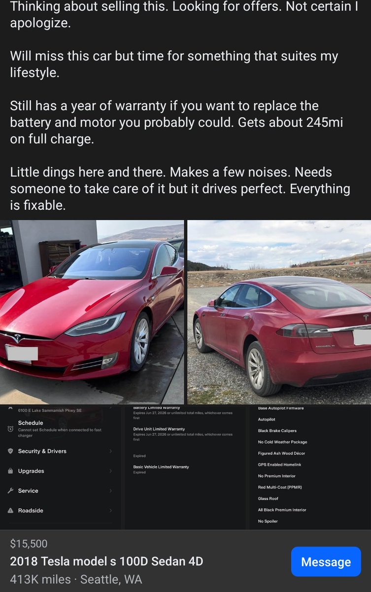 Impressive mileage on this bad boy 😳