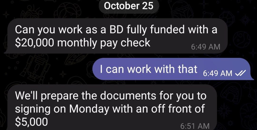 Dekingsweb3's tweet image. Web3 Did Finally
After much grind, I bagged a gig as a Business Developer for an Exchange with a monthly pay of $20,000, added a new property, upgraded my gadgets , and started up a trading community @Dekingsdao__  
This would be my testimony after this Hallelujah challenge
Gm…
