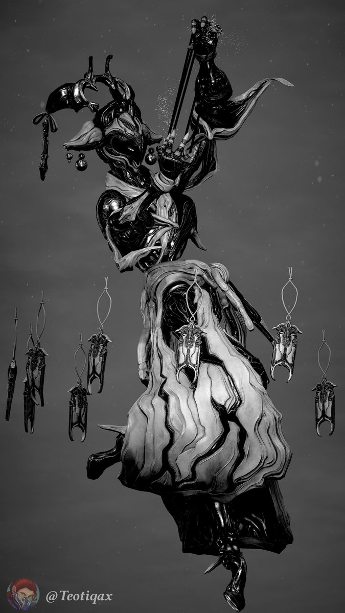 Teotiqax's tweet image. Tennotober Day 17 -Defy The Dark- 
Day 18 -Alchemist-  
Day 19 -Omamori-
Day 20 -Temple-
@PlayWarframe 
@JouerAWarframe 

#warframecaptura #Tennotober2025 #WarframeCreator