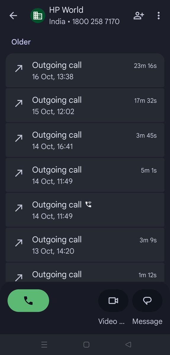 RitikSingh53's tweet image. l Bought an HP Victus on 24-09-25, raised a complaint (ID: 5149739582) on 06-10-25 for manufacturing defect. Despite 50+ calls, no resolution yet! I need a replacement for this defective laptop. @HPSupport @HPIndia #HPCustomerCare #HPVictus