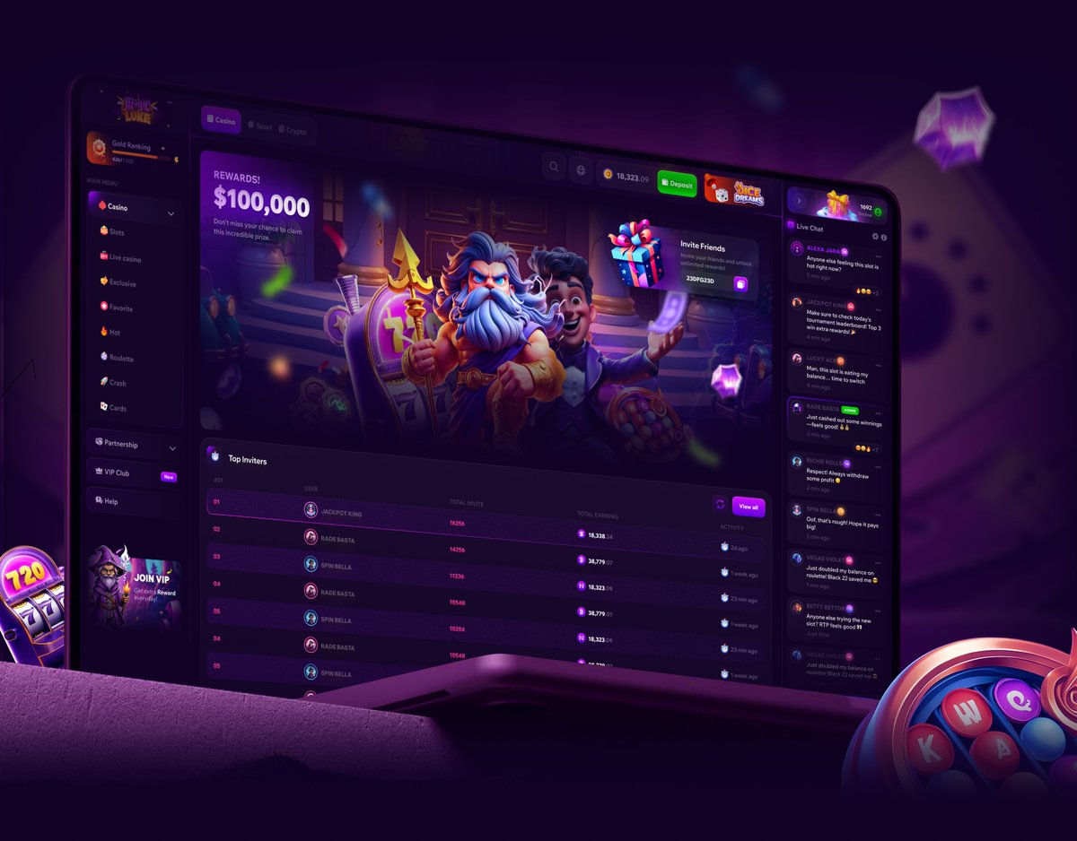 mdmustafiz002's tweet photo. Rewards Start Here🎁

Refer friends, unlock rewards, and rise to the top effortlessly

#GamblingDesign #Betting #Casino #Bet #Casinowebsite #UIUXDesign #CasinoApp #ReferAndEarn #CasinoRewards #BigBonus https://t.co/SnIlE25uNR