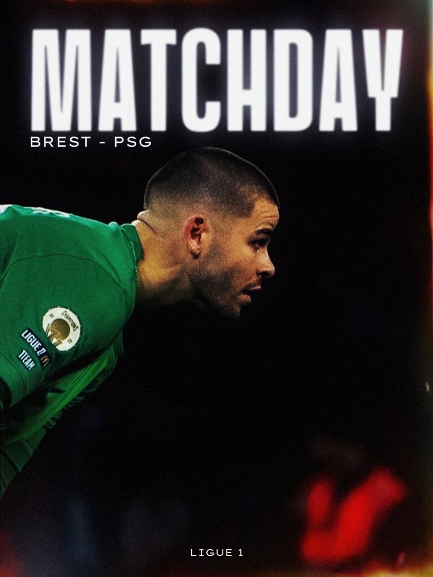 ⚽️ MATCHDAY 🚩

📌 Francis-Le Blé
🆚 Brest 
⌚️ 17h00
🏆 Ligue1 
📺 <a href="/ligue1plus/">L1+</a> 
🎨 <a href="/ESCCUZS/">NAØ💟💫</a> 

#SB29PSG | #PSG | #Ligue1 | #Chevalier