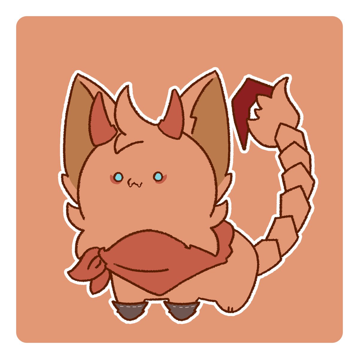 Skebご依頼ありがとうございました🐾 #skeb #Commission #Skeb募集中