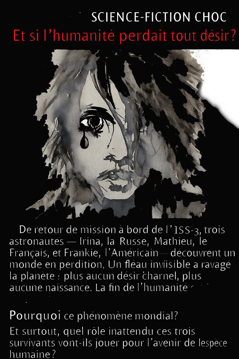 Frédérique CHAMAYOU, écrivaine (@chamayouecrit) on Twitter photo 🛰️ Ils reviennent de l’espace… pour découvrir un monde sans avenir.
💥 Un récit où science-fiction rime avec réflexion sociétale et drame psychologique.
🔗 📖 Découvrez "Desireless" maintenant – Le sort de l’humanité est entre leurs mains : amazon.fr/dp/1725888408 🛰️ Ils reviennent de l’espace… pour découvrir un monde sans avenir.
💥 Un récit où science-fiction rime avec réflexion sociétale et drame psychologique.
🔗 📖 Découvrez "Desireless" maintenant – Le sort de l’humanité est entre leurs mains : amazon.fr/dp/1725888408
