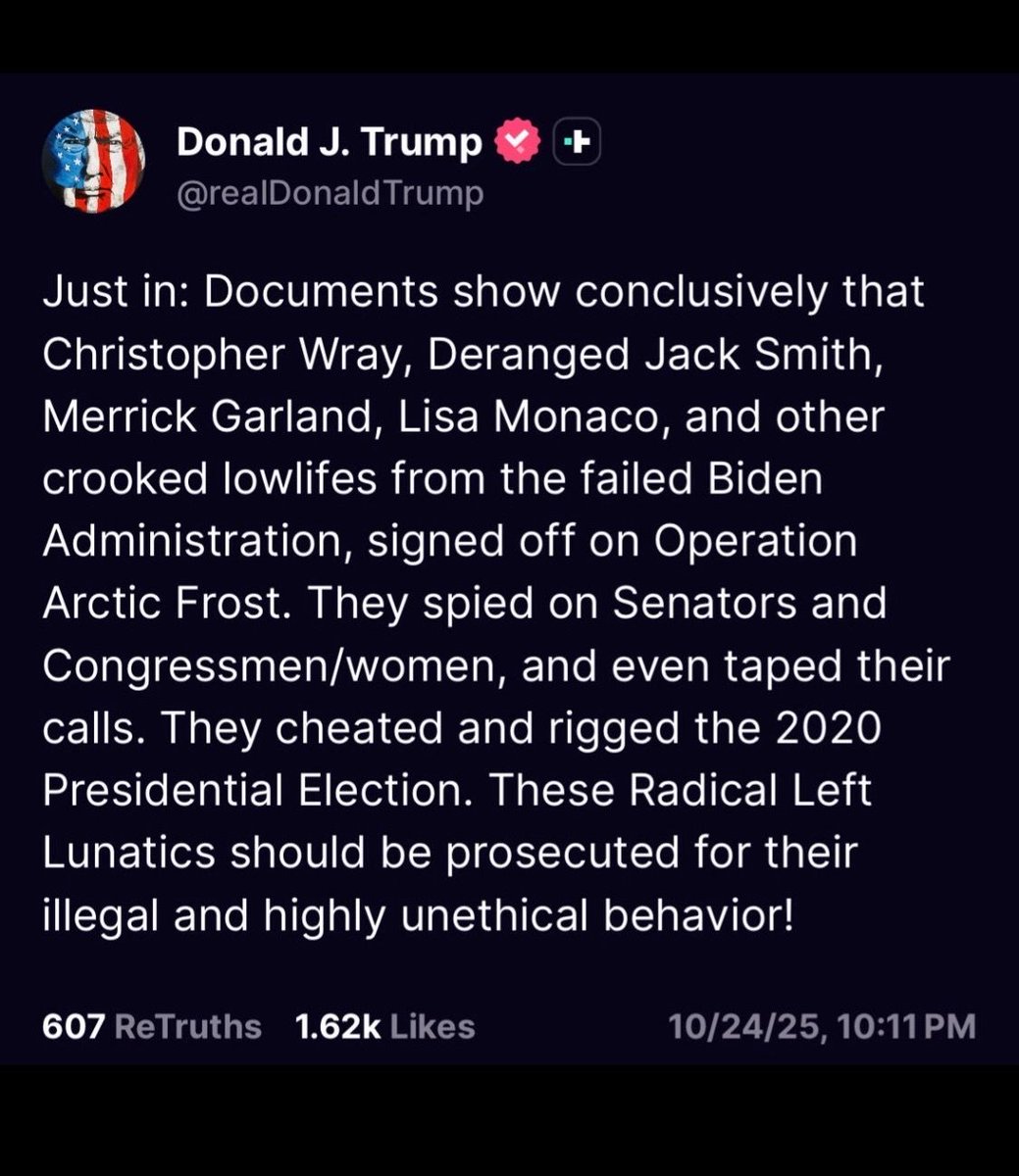 This was meant to be a private direct message for ATTORNEY GENERAL PAMELA BONDI.   Please disregard.  THANK YOU FOR YOUR ATTENTION TO THIS MATTER, ESPECIALLY ATTORNEY GENERAL PAMELA BONDI