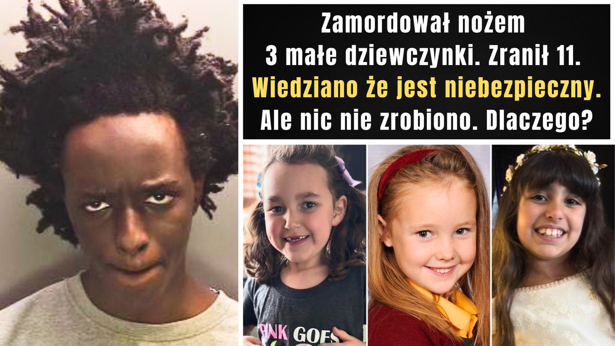 🇬🇧 Właśnie ujawniono - że pracownicy szkoły dobrze wiedzieli, że Axel Rudakubana był „bardzo niebezpieczny”. I że przynosił nóż do szkoły.

Ten syn imigrantów z Rwandy powiedział chłodno dyrektorce szkoły w Southport - że przynosi nóż do szkoły: „Aby go użyć”.

Ale nic nie