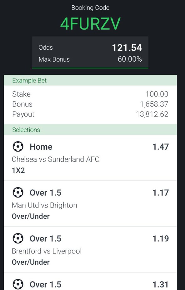 Follow retweet and join channel 👉t.me/+NDD-OMrz1LQ1N…
Amazing weekend odds 
Sporty bet code👉4FURZV
Good luck🍀