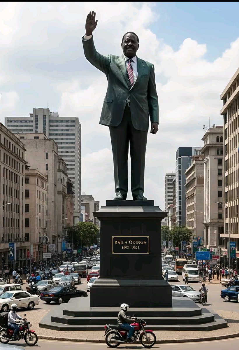 Baba <a href="/RailaOdinga/">Raila Odinga</a> in our hearts.