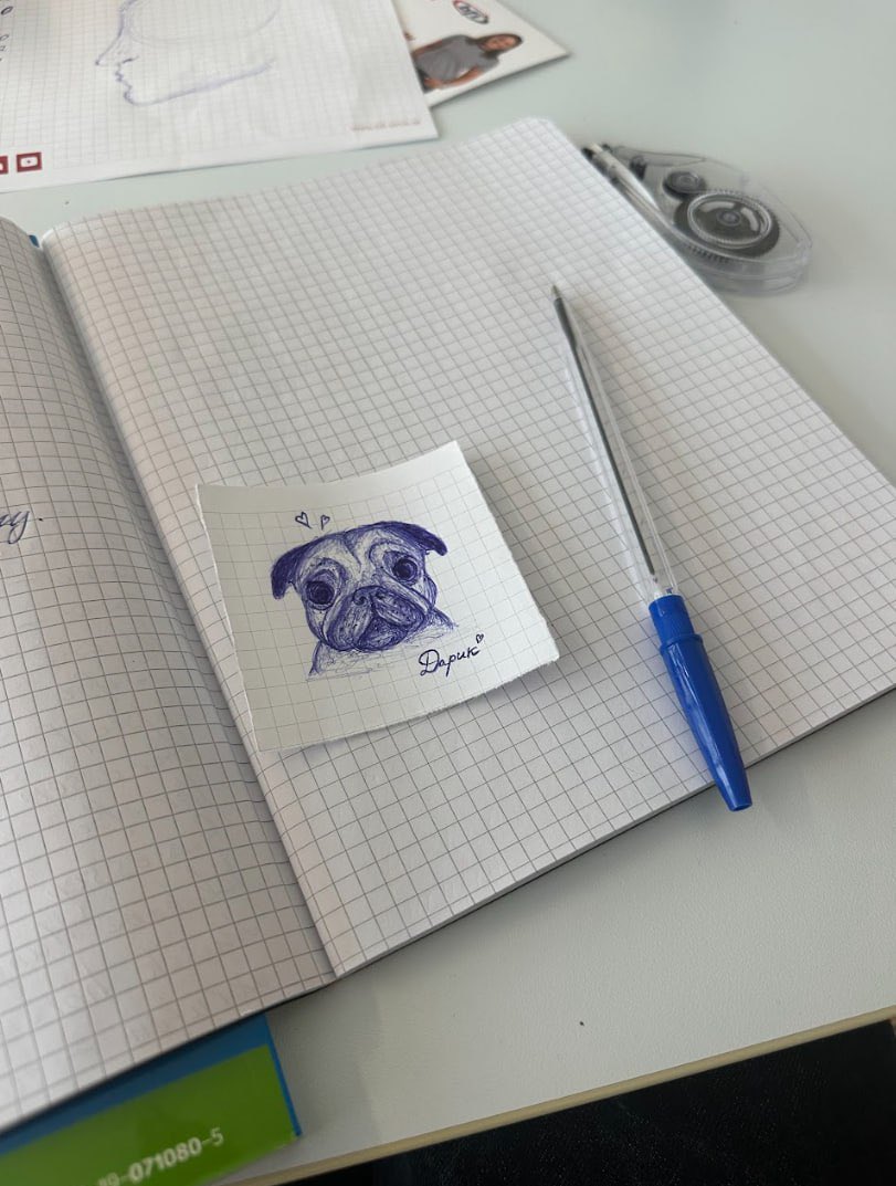 Pug life, pen edition ✍️🐶