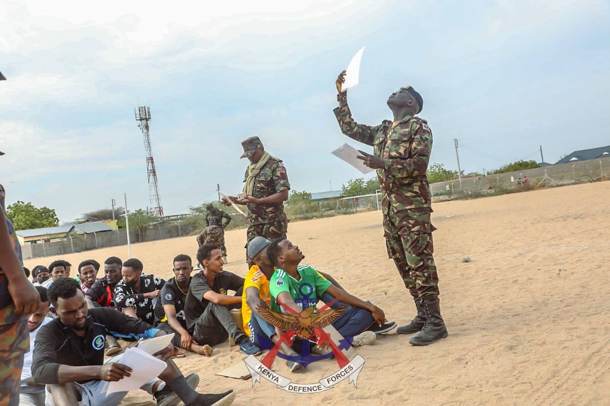 The Kenya Defence Forces (KDF) held a successful recruitment exercise in Habaswein, Wajir County, attracting a large number of hopeful candidates and spectators keen to witness the event.