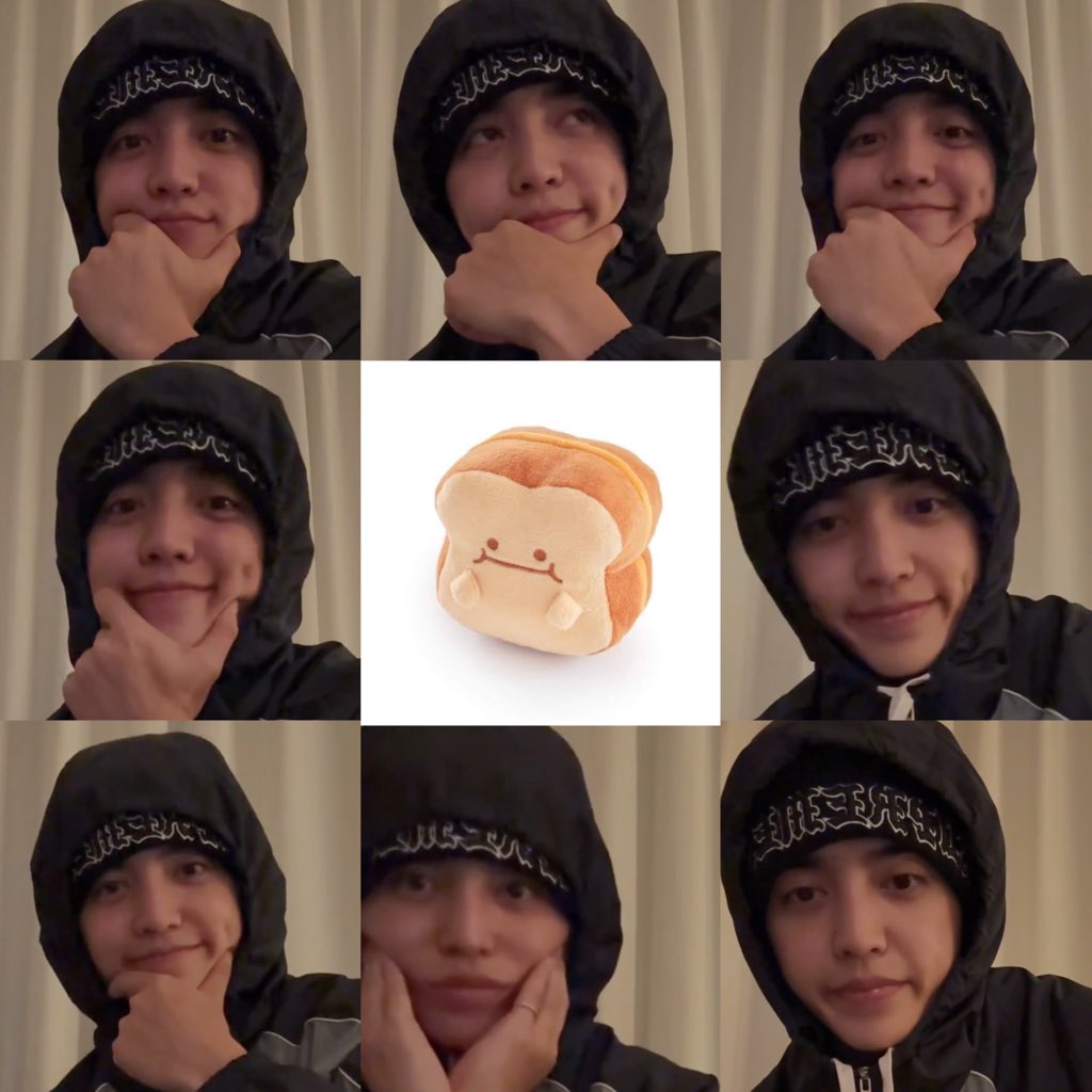 seungcheol’s cute bread smile :]