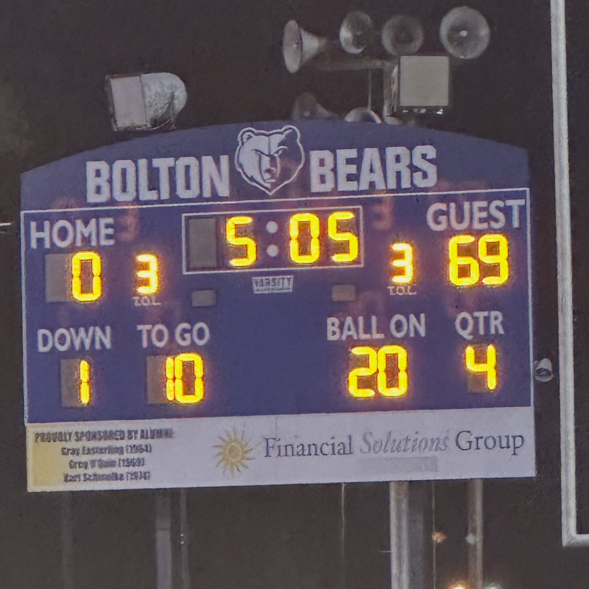 Proud of my Mighty Mustangs tonight! We got the win, no injuries , and the 2nd and 3rd teamers got a lot of PT. On to Week 9 vs. Oakdale for Senior Night!  BTW, stop scheduling us for your homecoming games! We have won all 4 we’ve played. #MightyMustangs