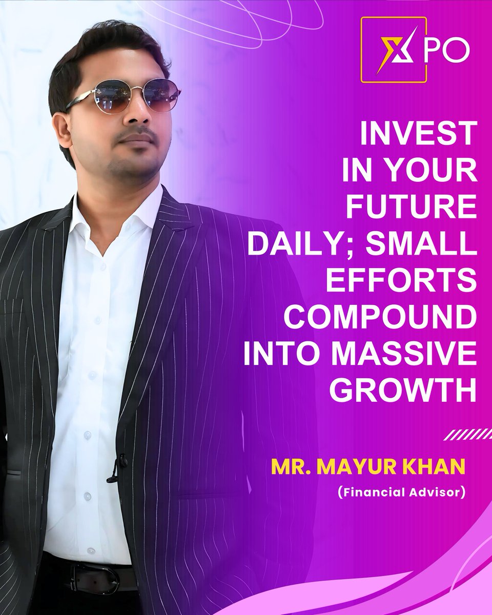 MayurKhan8600's tweet photo. 💼 Every small step you take today shapes the future you dream of.
Stay consistent, stay focused — because little efforts every day lead to massive growth tomorrow
:
#SmartInvestingPH #financialfreedom #wealthmindsetshift #mayurkhan #SuccessJourney #futuregoalsandplans #ilovexpo https://t.co/AsHJRjXQ7Y
