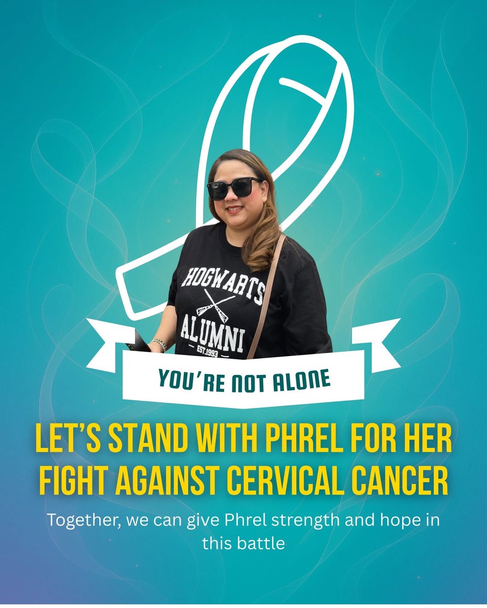 Today, I met Ate Phrel. She’s an A’TIN currently fighting cervical cancer and needs all the support she can get. Her family is raising funds with Bag of Hope. 🥹

Every SB19 tote bag and pin sale will help for her treatments. 

Order here: facebook.com/share/p/1JsMx3…

Pls RT 🙏🏼
