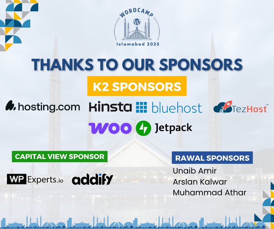 WordCamp Islamabad tweet media