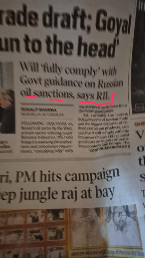 Greed finally does in Modiji and Ambanis,Now to see who writes the rule book- Trump or Govt <a href="/jawharsircar/">Jawhar Sircar</a> <a href="/1vinci6le/">Брат</a> <a href="/kkhushal9/">Col Dinesh Kumar(R)</a> <a href="/ParaRjs/">rupinder dhillon</a> <a href="/shaqueelsinai/">Shakeel Gundagi</a>