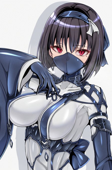 ぴっちりスーツやマスク、触手妖魔敗北などを描いて活動してます。 