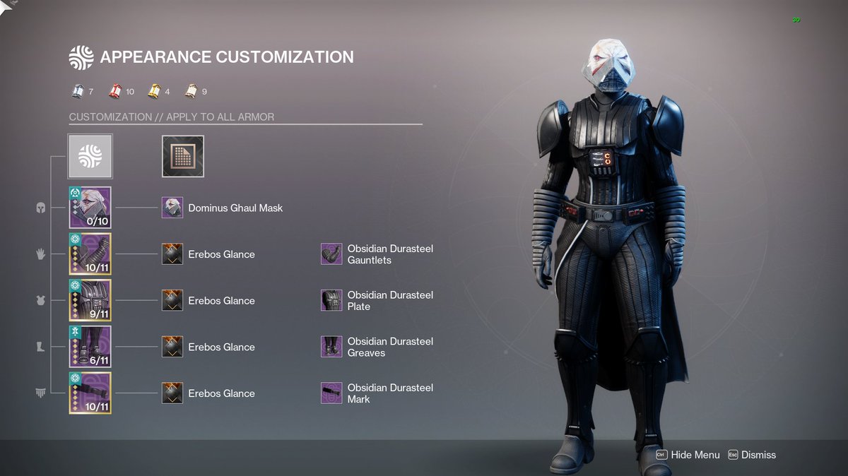 FB7370's tweet photo. My take on Darth Vader without his mask, Emperor Palpatine, and an Awoken Jedi! #FotLFashion2025

Bungie IDs:
Heaven#9700, Max Facts#8397, Mooth#1867 https://t.co/23uImpBShE
