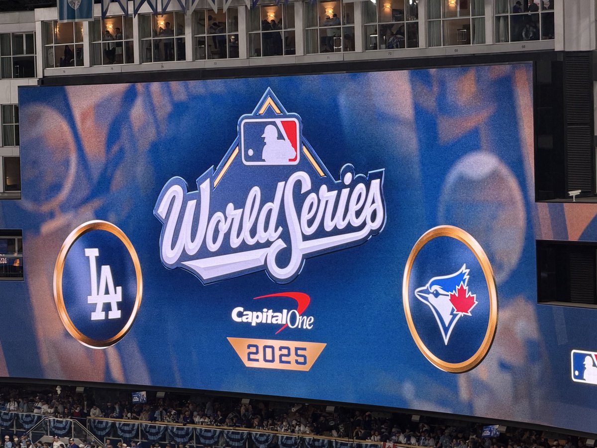Xriptian's tweet image. #160 of 2025 10/24/25
Los Angeles Dodgers vs Toronto Blue Jays  Rogers Centre
World Series Game One

My first World Series game. Ever. Took 160 games this season to get here, but wow, worth every inning. The dome was closed, but the noise inside could have powered Niagara Falls.…