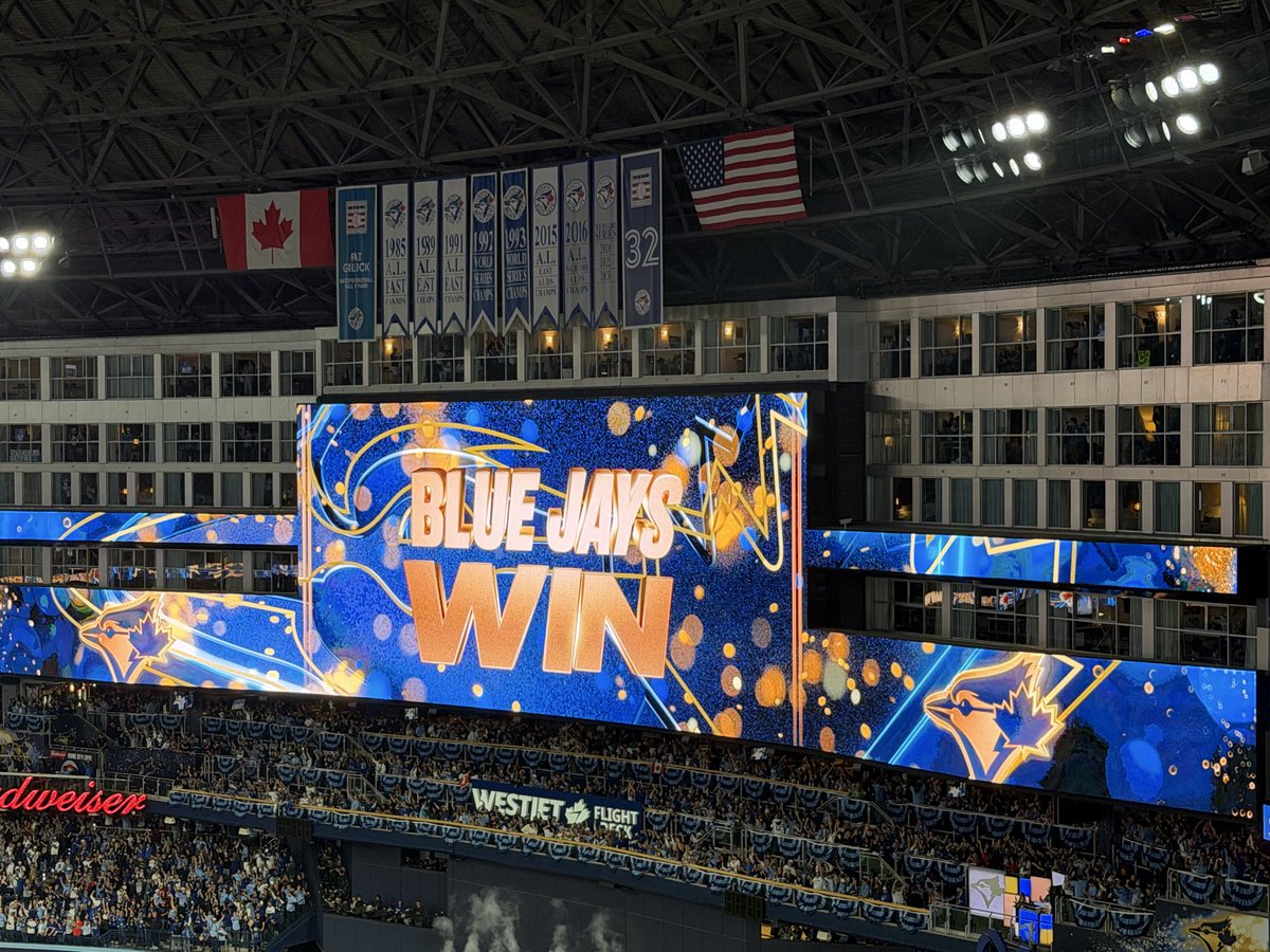 Xriptian's tweet image. #160 of 2025 10/24/25
Los Angeles Dodgers vs Toronto Blue Jays  Rogers Centre
World Series Game One

My first World Series game. Ever. Took 160 games this season to get here, but wow, worth every inning. The dome was closed, but the noise inside could have powered Niagara Falls.…