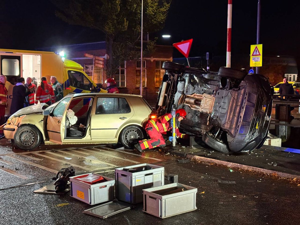 Twee gewonden bij ongeval in Musselkanaal